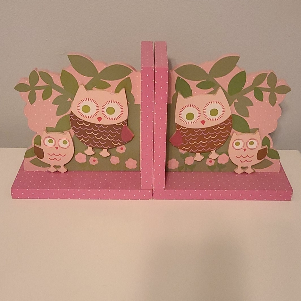Owl bookends
